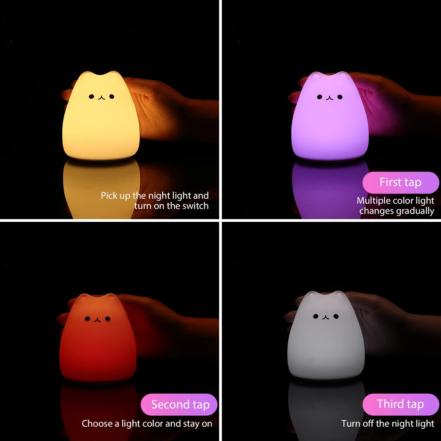 Cute Cats - Night Light