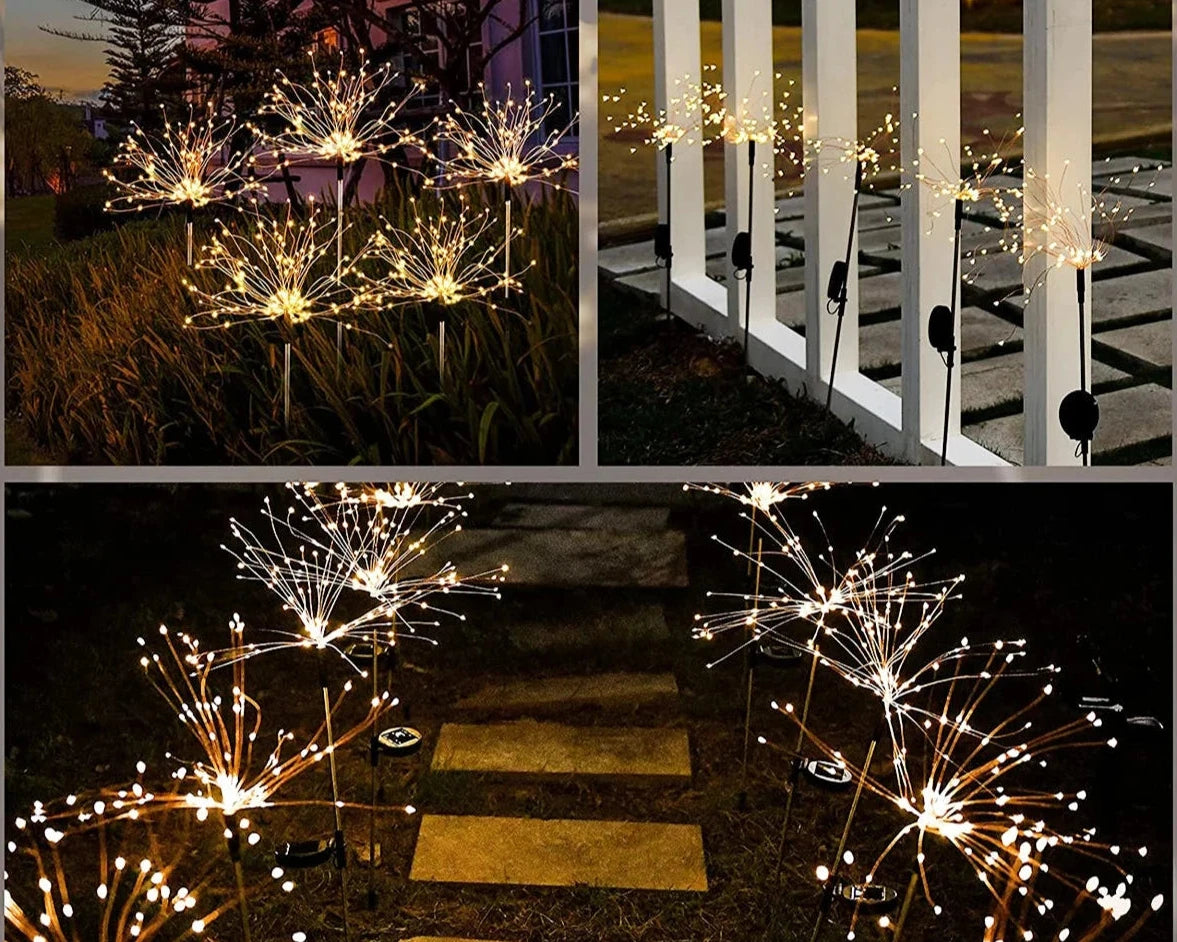 Solar Firework - Garden Lights